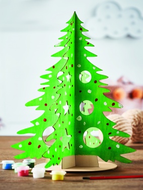Logotrade Logogeschenke das Foto: DIY Weihnachtsbaum aus Holz